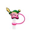 Serie Kirby Dibujo Animado Cubierta para Popote Tapa para Popote Tapón de Polvo de Silicona Decoración Linda para Popote En Stock Listo Venta al por Mayor