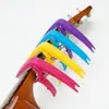 Capo para Guitarra y Afinador Combo al por Mayor en Stock, Afinador de Guitarra Acústica de Plástico Multiusos