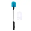 Escova de copo com cabo longo escova de limpeza de garrafa escova de limpeza de liquidificador panela interna de máquina de leite de soja escova de limpeza copo de água de limpeza escova de copo