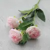 Flores Artificiales, Flores de Seda, Flores de Loto Pequeñas, Flores de Loto Falsas, Flores de Loto para Decoración de Bodas, Decoración de Mesa, Varias Flores de Loto, Venta Directa del Fabricante
