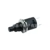 Pbs-120 Pulsador de Plástico Roscado para Conectar/Desconectar 2 Pines Negro 7mm Apertura Pequeña Interruptor de Llave Pbs1-3