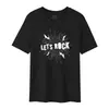 [Personalização Profissional] Camiseta Masculina de Manga Curta 100% Algodão Longo de Xinjiang Contagem 50 Impressa com Máquina de Impressão Direta da Marca Brother Importada