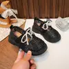 Zapatos de Cuero Calados para Niñas 2026 Verano Nuevos Malla con Moño Calados Zapatos de Princesa Transpirables Sandalias de Suela Suave