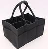 Bolsa de fieltro portátil al por mayor bolsa de almacenamiento de pañales bolsa de mamá bolsa de cosméticos caja de almacenamiento para bebés multifuncional