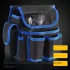 Bolsa de Ferramentas para Eletricista, Pochete, Bolsa Portátil para Eletricista e Carpinteiro, Durável e Espessa, Pochete de Tecido Oxford Impermeável e Reforçada, Pochete Multifuncional para Encanadores e Eletricistas