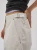 Pantalones Casuales de Pierna Ancha Sueltos de Color Sólido Estilo Retro de Ropa de Trabajo para Primavera y Verano Estilo Japonés Kaneko, Pantalones Largos Sueltos Adelgazantes para Mujer