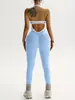 Mono de yoga halter de estilo europeo y americano transfronterizo para mujer, nuevo traje de fitness de una pieza sin costuras, ropa deportiva para fitness al aire libre