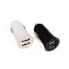 Cargador de Teléfono Móvil USB 5V2.1A Cargador de Coche Pequeño Bocina Cabezal de Carga para Coche GPS Encendedor de Cigarrillos Batería Al por Mayor