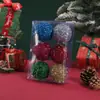 Bolas de Natal Espuma Guirlanda de Natal Decorações Pingentes para Árvore de Natal Suprimentos para Pendurar no Telhado de Natal Bolas Lantejoulas