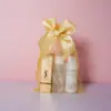 8*10/13*18/17*23 en stock bolsa de malla transparente lazo biselado bolsa de regalo decorativa bolsa de regalo creativa