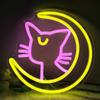 Luz de Neón LED de Dibujos Animados de Amazon Iluminación Decorativa Luz de Ambiente Decorativa para Dormitorio Infantil Luz Nocturna
