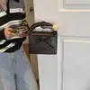 Bolso de Mano Mini Francés con Lazo Nuevo de Moda 2026 para Mujer, Diseño Único, Bolso Cuadrado Pequeño de Hombro Cruzado