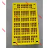 Placa de Pantalla de Poliuretano para Carbón Crudo y Coque con Material de Alta Viscosidad, Pantalla de Poliuretano de Agujero Cuadrado Antiatascante y Resistente al Desgaste