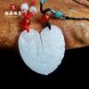 Jade afgano colgante jade afgano dragón fénix creciente dragón fénix fabricantes de colgantes de collar de pulsera de jade afgano al por mayor