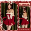 Roupa com tema de Natal: fantasia de coelho de veludo sexy, vestido vermelho justo ao corpo, traje para apresentação de palco, roupa de Natal plus size