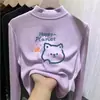 Nueva colección de otoño e invierno de capas base de forro polar para niños: Camisetas interiores de manga larga con cuello alto, cálidas y cómodas, para niñas pequeñas y niños pequeños