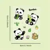 Pegatinas de Panda de Dibujos Animados Lindas Adorables Mascotas Pegatinas para Diario Impermeables Guka DIY Botella de Agua Cuaderno Pegatinas Decorativas