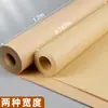 Papel de regalo de papel kraft tamaño grande rollo largo papel de regalo cubierta de póster grande cubierta de encuadernación papel para impresión de prendas de vestir