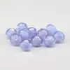 Cuentas de Ábaco de Vidrio de Colores Puntos de Arcoíris Hechas a Mano Accesorios de Cuentas Hechos a Mano para Hacer Joyería