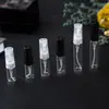 Botella de Perfume Premium de 2ML 3ML 5ML 10ML Botella para Rellenar Perfume Botella Pulverizadora Cosmética Botella Vacía de Vidrio Portátil