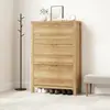 Armário de Sapatos Ultra Fino com Tampa Flip-Top Mais Vendido no Exterior, Grande Capacidade, Adequado para Casas Pequenas, Armário de Entrada, Sapateira de Três Níveis para Corredor
