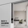 Decoración para el hogar accesorios de ferretería para puertas y ventanas aleación de zinc pestillo automático perno oculto para puerta cortafuegos cerradura de resorte para puerta cortafuegos