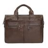 Bolso de mano de cuero genuino para hombre, bolso de computadora de alta gama, informal, de moda, de gran capacidad, maletín de cuero de vaca para hombre, bolso de negocios para hombre