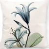 Funda de Almohada Floral Minimalista Moderna Personalizada Cubierta Cruzada Amazon Hogar Sala de Estar Sofá Cabecera Funda de Cojín Funda de Cojín