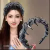 5 Novas Faixas de Cabelo Pequenas Estilo Fragrante com Enrolamento para Sair, Versáteis Elegantes, Faixas de Cabelo Dentadas Antiderrapantes, Acessórios de Cabelo para Lavar o Rosto para Mulheres