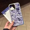 Flores Pequeñas Frescas de Pantalla Completa Adecuadas para iPhone 16 Pro Max Funda para Teléfono Móvil Galvanizada Apple 15 Cubierta Protectora de Pegamento 14