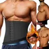 Cinturón de Moda para Hombre con Recubrimiento, Cinturón de Entrenamiento de Cintura Deportivo, Faja Moldeadora, Cinturón Reductor Abdominal