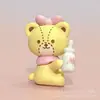 Venda quente material de adesivo de cola cremosa gatinho cabaça de açúcar bebê dragão mini pingente pingente de decoração de celular