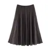 Comercio Exterior 2026 Verano Nuevo Estilo Europeo y Americano Moda Femenina Casual Suelto Versátil Pantalones de Retazos Drapados 2560209