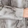 Casaco Jaqueta Masculino de Inverno com Lapela Curta de Alta Qualidade, Solto, Confortável, Reversível, para Meia-Idade e Jovem, Espessado, Mantém o Calor