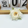 Flor Artificial Rosa Rocío Materiales para Manualidades Accesorios para Tocados de Boda Rosa Rocío Flor Falsa Rosa de Borde Rizado En Stock