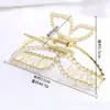 Pinza para el Cabello de Moda, Pinza de Tiburón Grande para Cabello Grueso, Pinza de Garra Estilo Francés para Mujeres, Accesorio para el Cabello de Alta Gama para la Parte Posterior de la Cabeza