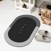 Tapetes de Banheiro Transfronteiriços, Tapetes de Banheiro Fortemente Absorventes de Água, Antiderrapantes, Absorventes de Água, Secagem Rápida e Resistentes a Manchas - Tapetes de Chão de Lama Diatomácea