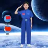 Traje espacial infantil traje espacial traje aéreo desempenho esportes reunião astronauta role play astronauta traje desempenho