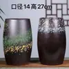 Yixing Maceta Grande de Cerámica Gruesa para Suculentas Tocón Viejo Planta Verde Maestro Tocón de Acantilado Retro Simple Transpirable Maceta de Cerámica
