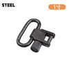 Hebilla Táctica de Acero de 1 pulgada para Correa de Rifle de Liberación Rápida Accesorios de Caza Accesorios para Mira