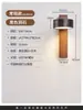 Lámpara de Pared Retro Japonesa de Madera Maciza para Dormitorio Mesita de Noche Lámpara de Pared Puli Imitación Travertino Amarillo Ángulo Ajustable Sala de Estar Pasillo Pasillo