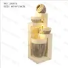 Fonte de Água para Sala de Estar, Fonte de Água Circulante para Entrada, Ornamento Decorativo de Paisagismo, Roda Feng Shui de Chão para Escritório e Clube para Atrair Riqueza