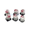 Condensador electrolítico sólido SMD 25V 47uF 100uF 220uF 470uF 1000uF 6.3*5.8mm