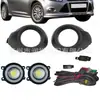 Adecuado para Ford Focus 12-14 Focus Conjunto de Ensamblaje de Luz Antiniebla Delantera Halógena/LED Lámpara de Iluminación para Parachoques
