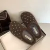 Zapatillas Diadema de Lunares Francesas para Mujer, Para Exteriores, Novedades Otoño/Invierno 2026, Superficie Cálida de Felpa, Suela Suave Mules Birkenstock