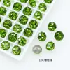 Dongzhou Crystal 8mm Ocho Caras Corte Rosa Milenio Diamante para Uñas Destellante Diamante de Cristal K9 de Alta Calidad Accesorios de Arte para Uñas de Lujo Ligero