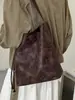 Elegante y versátil bolso de hombro, nueva colección 2026, estampado de leopardo retro para mujer, popular bolso cruzado informal estilo coreano