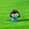 Novo produto transfronteiriço: paisagem em miniatura com uma princesa e anões, acessórios de jardinagem e paisagismo, decorações DIY, enfeites para carro e mesa