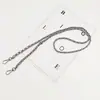 Bolso cruzado de un solo hombro versátil con cadena, bolso de moda para mujer, correa de cadena de cuero, correa de cordón para teléfono, correa de repuesto para bolso, accesorios de hardware