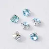 Pedrería sin base de Cristal K9, Pedrería Cuadrada con forma de Huevo de Paloma para Uñas, Accesorios para Uñas, Bolas de Pedrería para Uñas, Anillos Plateados